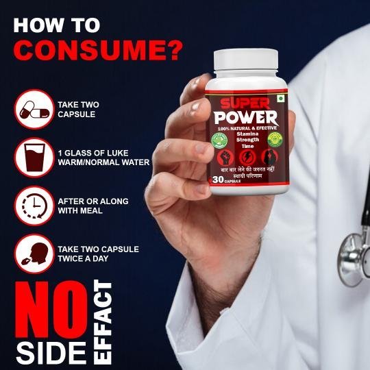 Super Power Stamina and Performance: Capsule + Oil Combo - Image 3