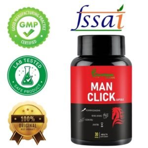 Man Click Capsules - Ayurvedic Medicine – For Stamina, Muscle Growth, Immunity & Overall Wellbeing