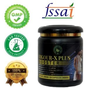 Vigour-X plus booster - Increase Stamina & Performance: Capsules