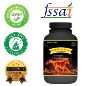 Deep horse power Capsules 1499- Increase Stamina & Performance: Capsules